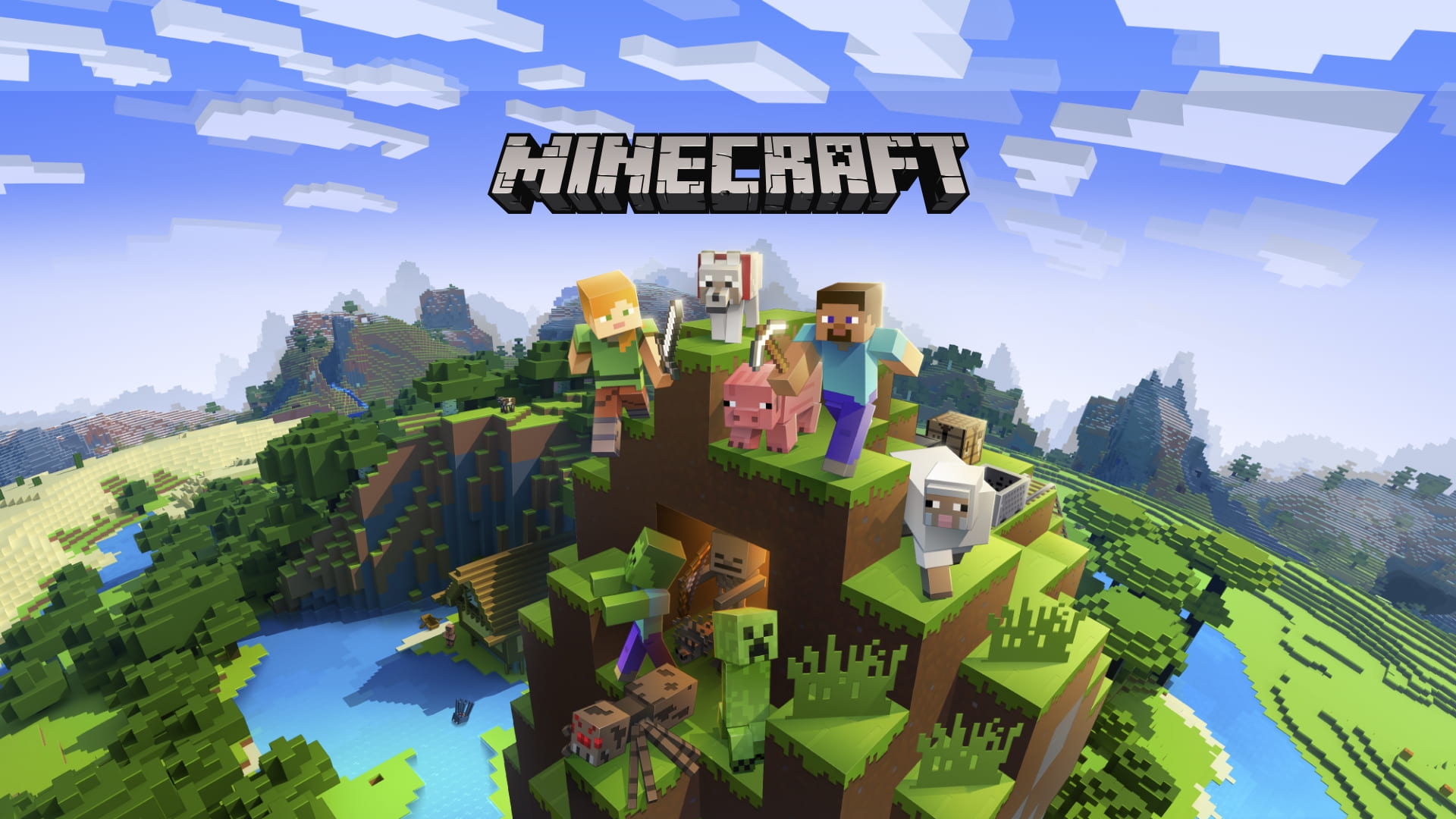 Logotipo Vetor Jogo Minecraft Aplicação Steam Mojang Studios Xbox