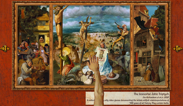 The Immortal John Triptych: Weird Extra Content Art Gallery screenshot 1