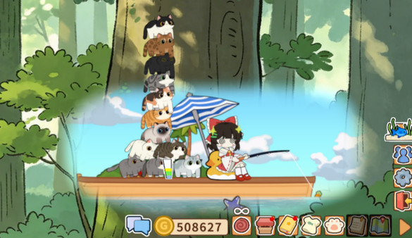 Cozy~Fishing Kitten screenshot 1