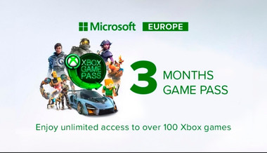 Xbox Game Pass 3 Months Xbox