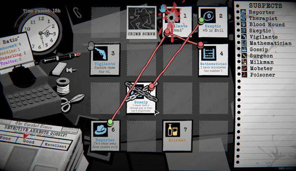 Dupery: A Game of Solo Deduction screenshot 1