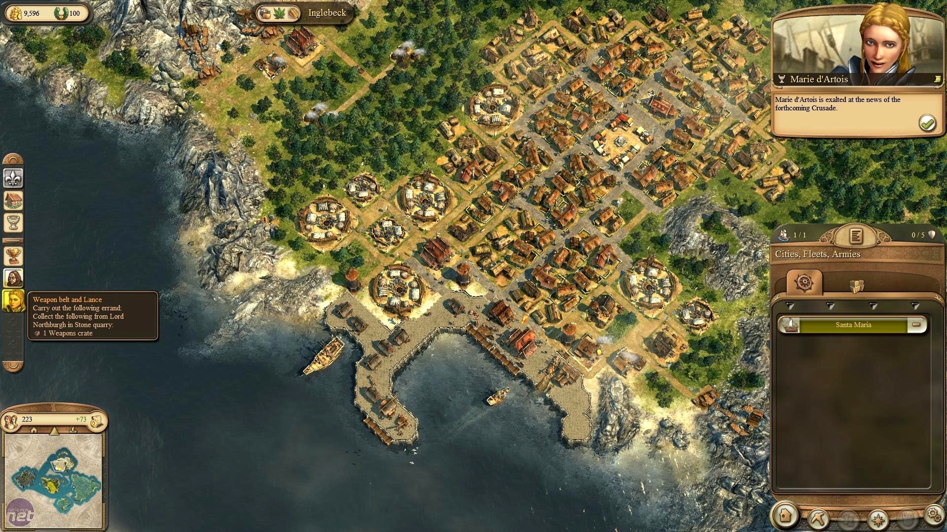 Anno 1404 - Narrative Depth and Character Profiles