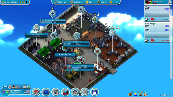 Mad Games Tycoon screenshot 1
