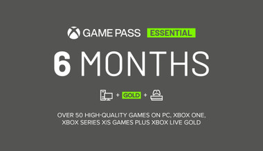 Xbox Game Pass Essential 6 Monate (Microsoft Store)