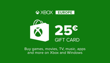 Tarjeta regalo XBOX Live 25€
