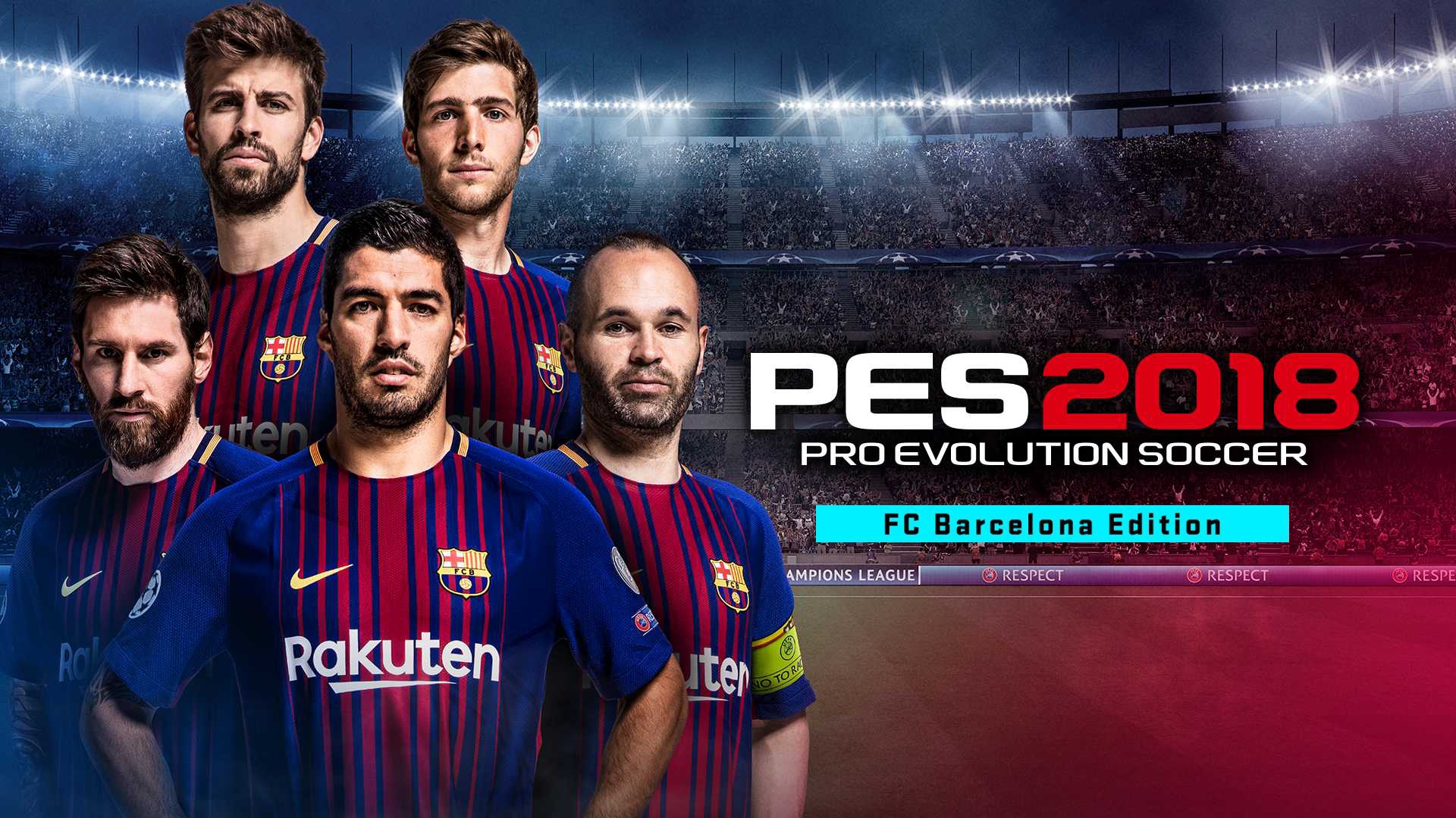 Pro Evolution Soccer PES 2018 PS4 Steelbook Barcelona Premium Edition EXC  COND