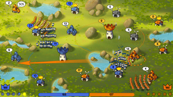 Mushroom Wars screenshot 1