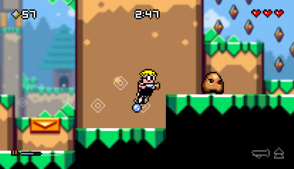 Mutant Mudds Deluxe screenshot 1