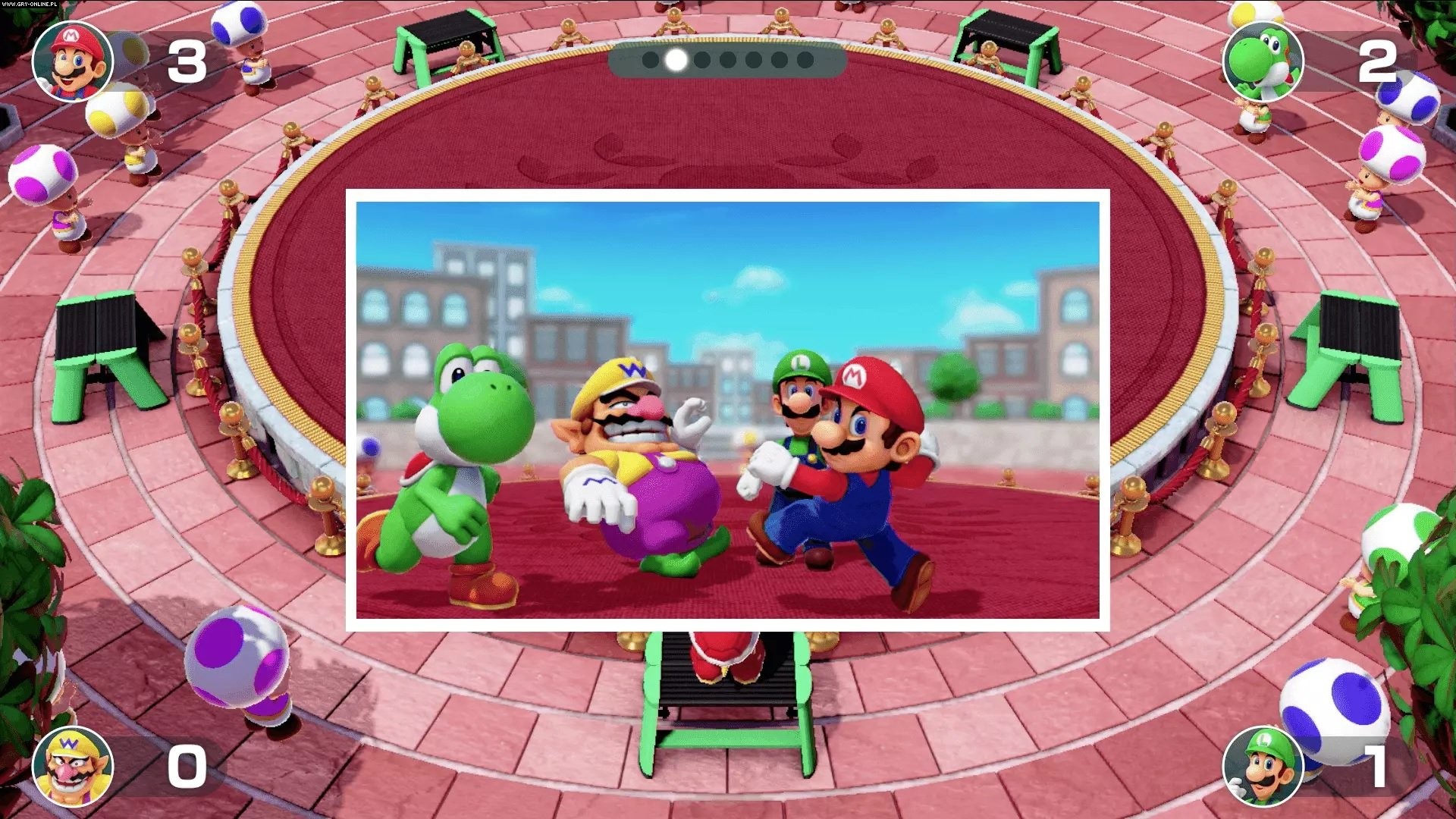 Background Mario Party Wii Online Mario Party™ Superstars