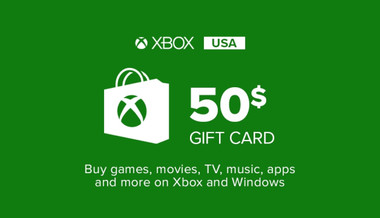 Cartão presente Microsoft XBOX de 50 Reais – Mil Games venda de jogos em  mídia digitais para Xbox e Playstation