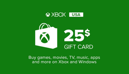 Xbox Gift Card 25$