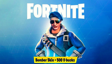 Fortnite Bomber Skin + 500 V-bucks