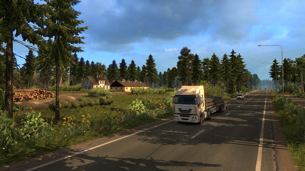 Euro Truck Simulator 2: Beyond the Baltic Sea screenshot 1