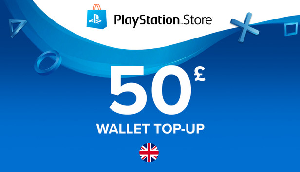 Gift Card PlayStation Store 50£