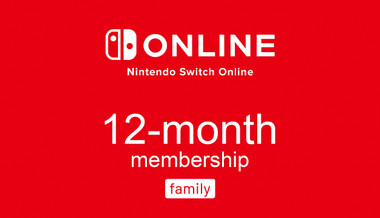 Suscripción Nintendo 12 Meses (Familiar)