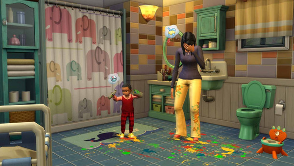 De Sims 4 Ouderschap PS4 screenshot 1