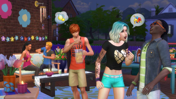 The Sims 4 Divertimento in Cortile Stuff PS4 screenshot 1