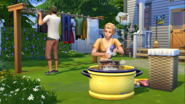 The Sims 4 Laundry Day Stuff  PS4 screenshot 1