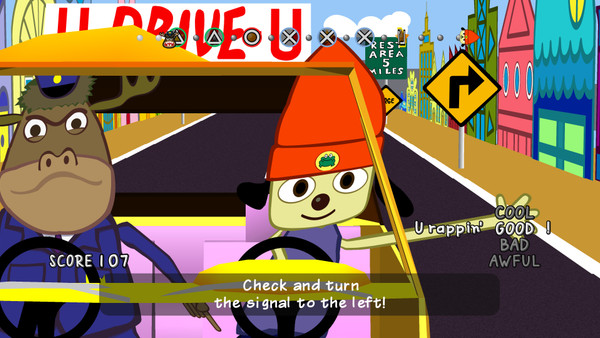 PaRappa The Rapper screenshot 1