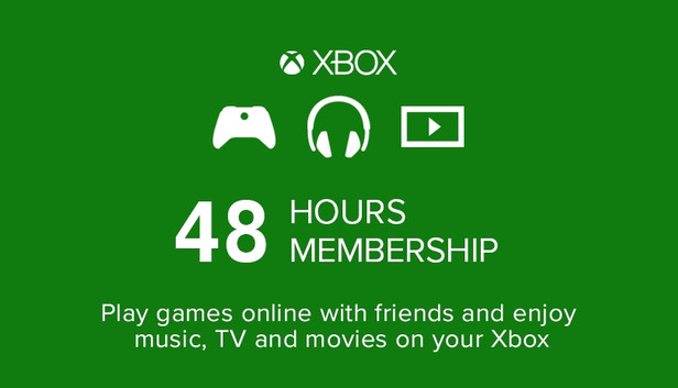 Assinatura Xbox Live Gold 48h (somente contas novas)