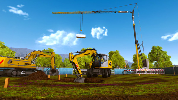 Construction Simulator 2015: Liebherr A 918 screenshot 1