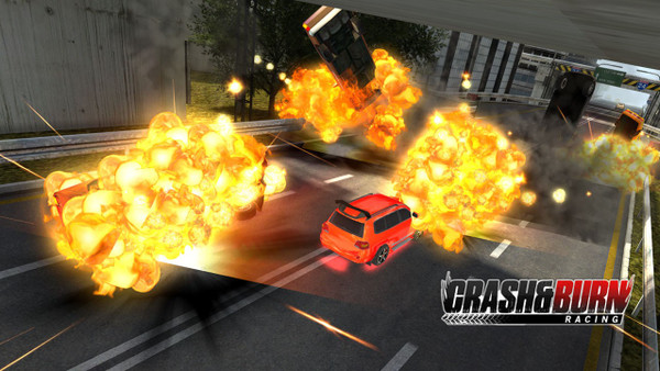 Crash and Burn Racing screenshot 1