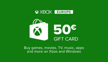 Xbox Gift Card 50€ (Microsoft Store)