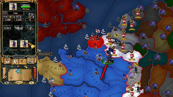 For The Glory: A Europa Universalis Game screenshot 1