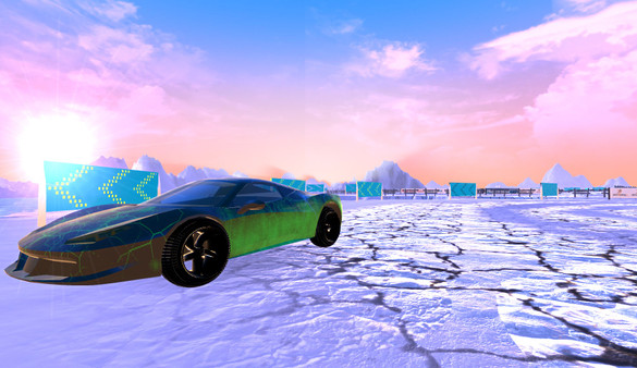 Frozen Drift Race screenshot 1
