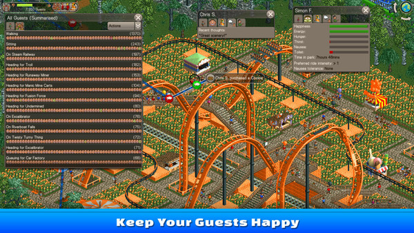 RollerCoaster Tycoon Classic screenshot 1