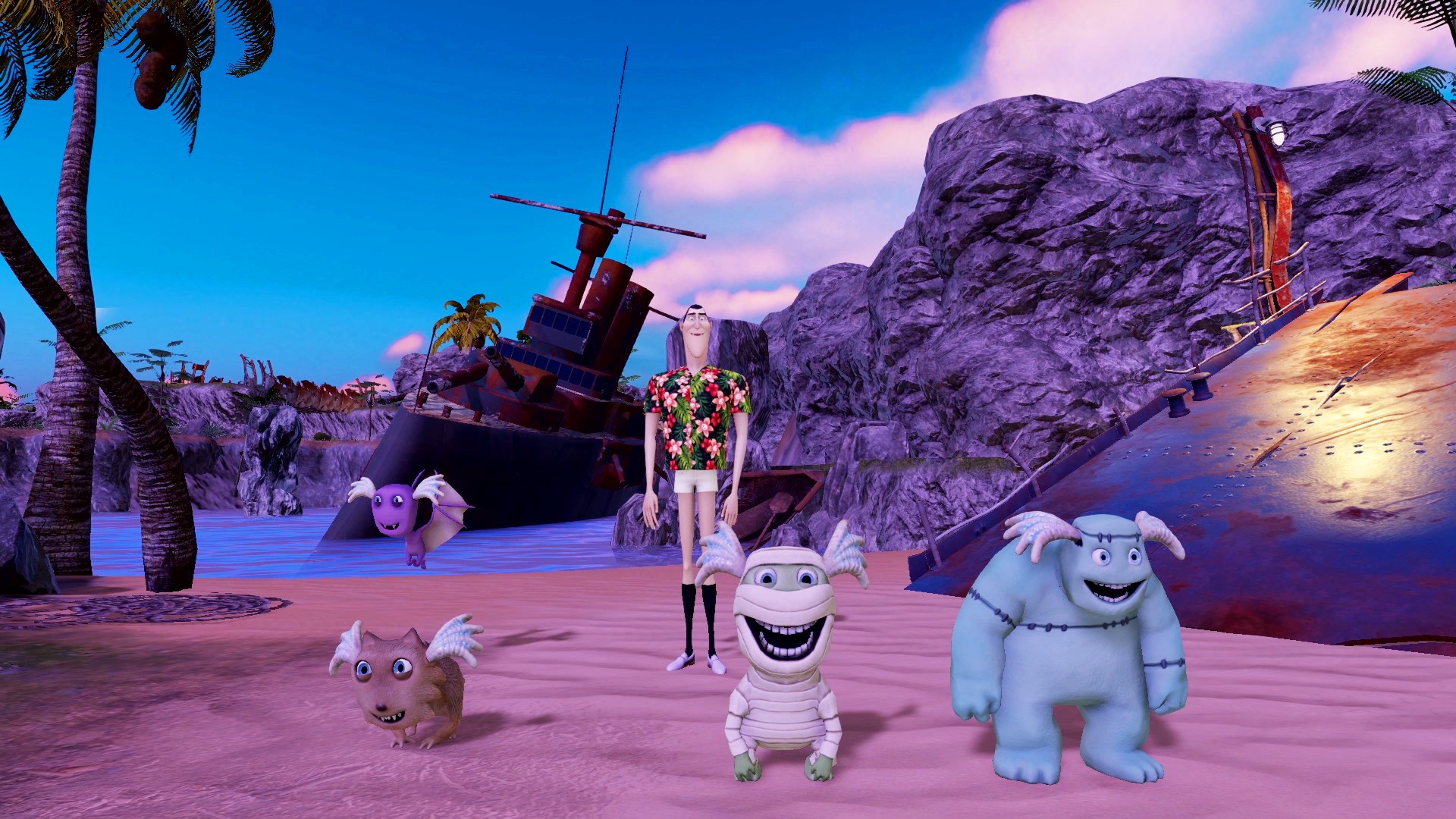 Hôtel Transylvanie 3 : Des monstres à la mer ! (2018) - Jeu vidéo Hôtel Transylvanie 3 : Des monstres à la mer ! (2018) - Jeu vidéo