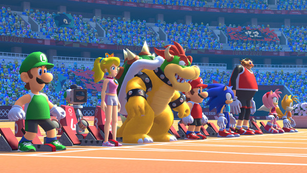 Mario & Sonic op de Olympische Spelen: Tokio 2020 Switch screenshot 1
