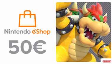 Promo : Une carte eShop Switch, Playstation Store ou Xbox Live de 50€ à 50€  + 10€ compte fnac ! 