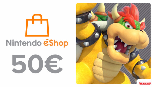 Acheter Carte Nintendo eShop 50€ Nintendo Eshop