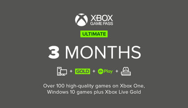 Az Xbox Game Pass Ultimate 3 hónap