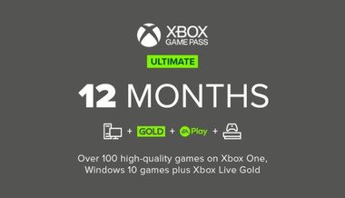 Az Xbox Game Pass Ultimate 12 hónap