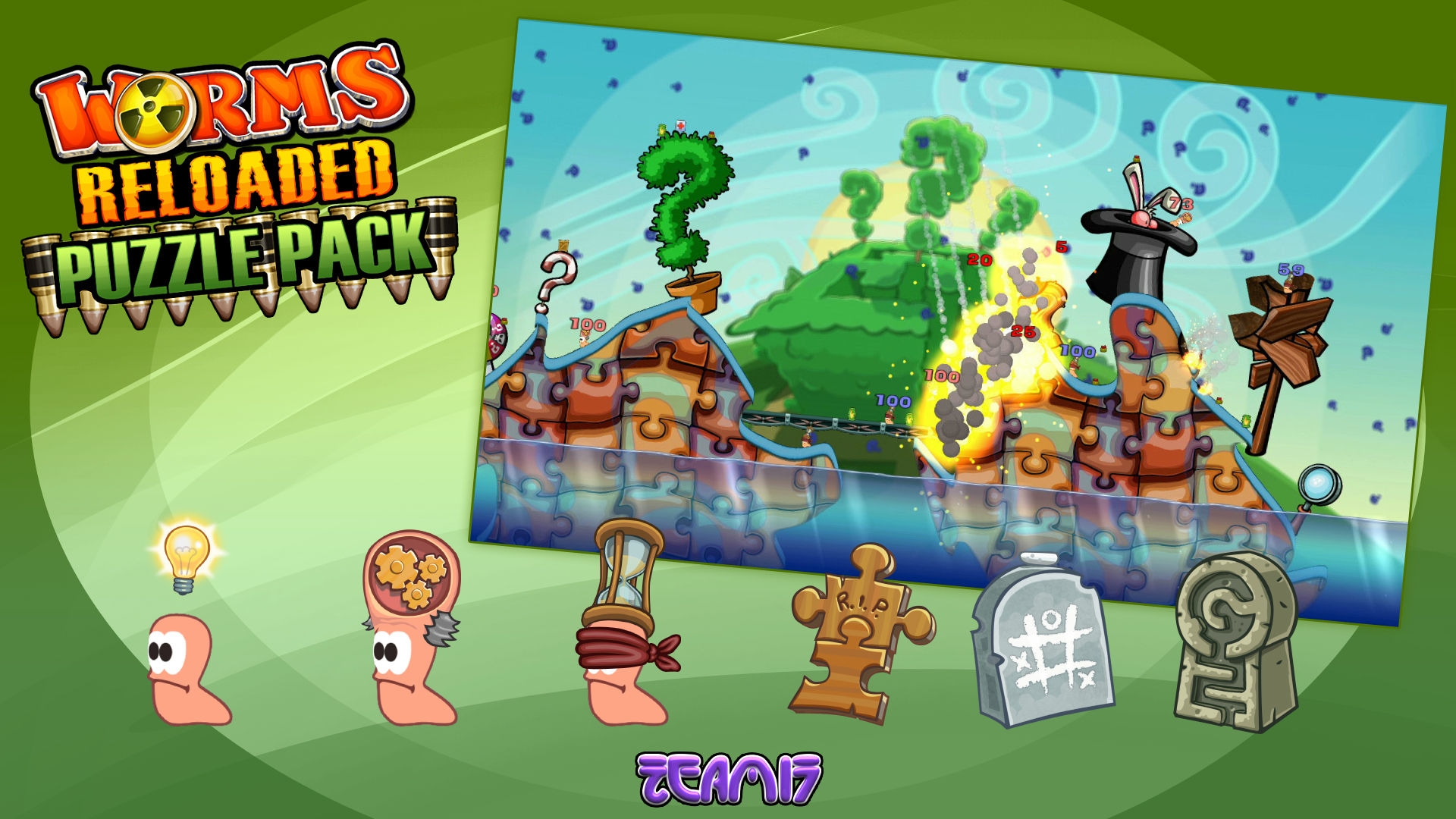 Comprar Worms Reloaded - Puzzle Pack Steam