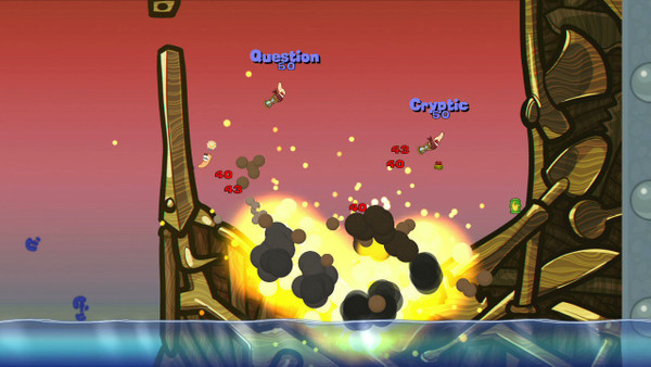 Worms Reloaded - Puzzle Pack screenshot 1