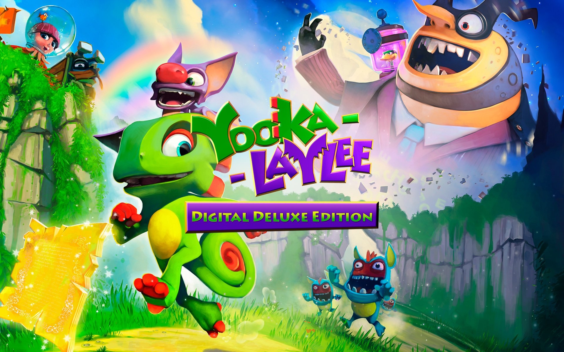 Yookah Buy Yooka-Laylee Deluxe Edition - PC & Mac (Steam)