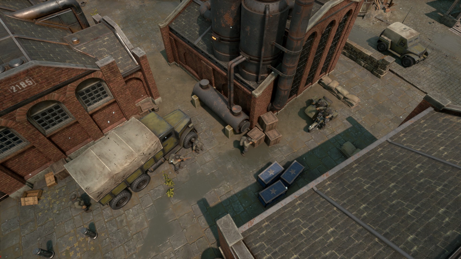 Imagem Cena de <strong>Foxhole</strong> plans updates to 2