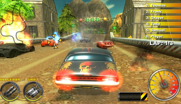 Lethal Brutal Racing screenshot 1