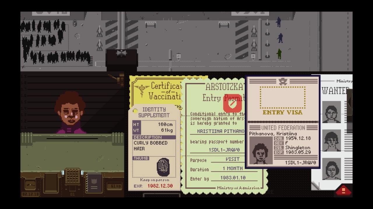 Steam Game Covers: Papers, Please Box Art
