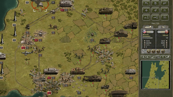 Panzer Corps: Allied Corps screenshot 1