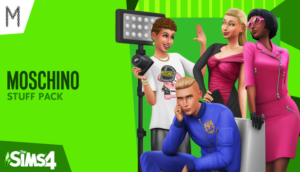 Les Sims 4 Moschino Kit d'Objets