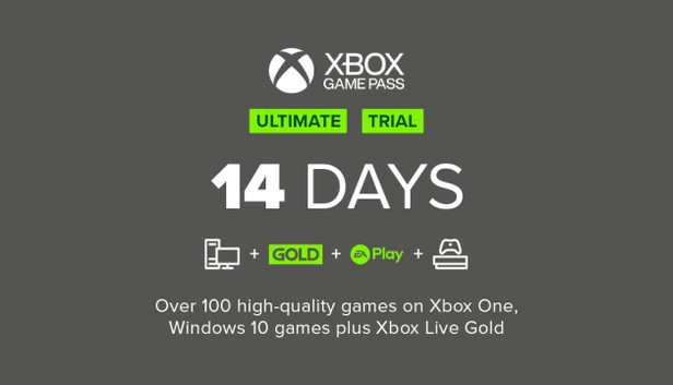 Buy Xbox Game Pass Ultimate — 14 Day Trial Recurs Monthly