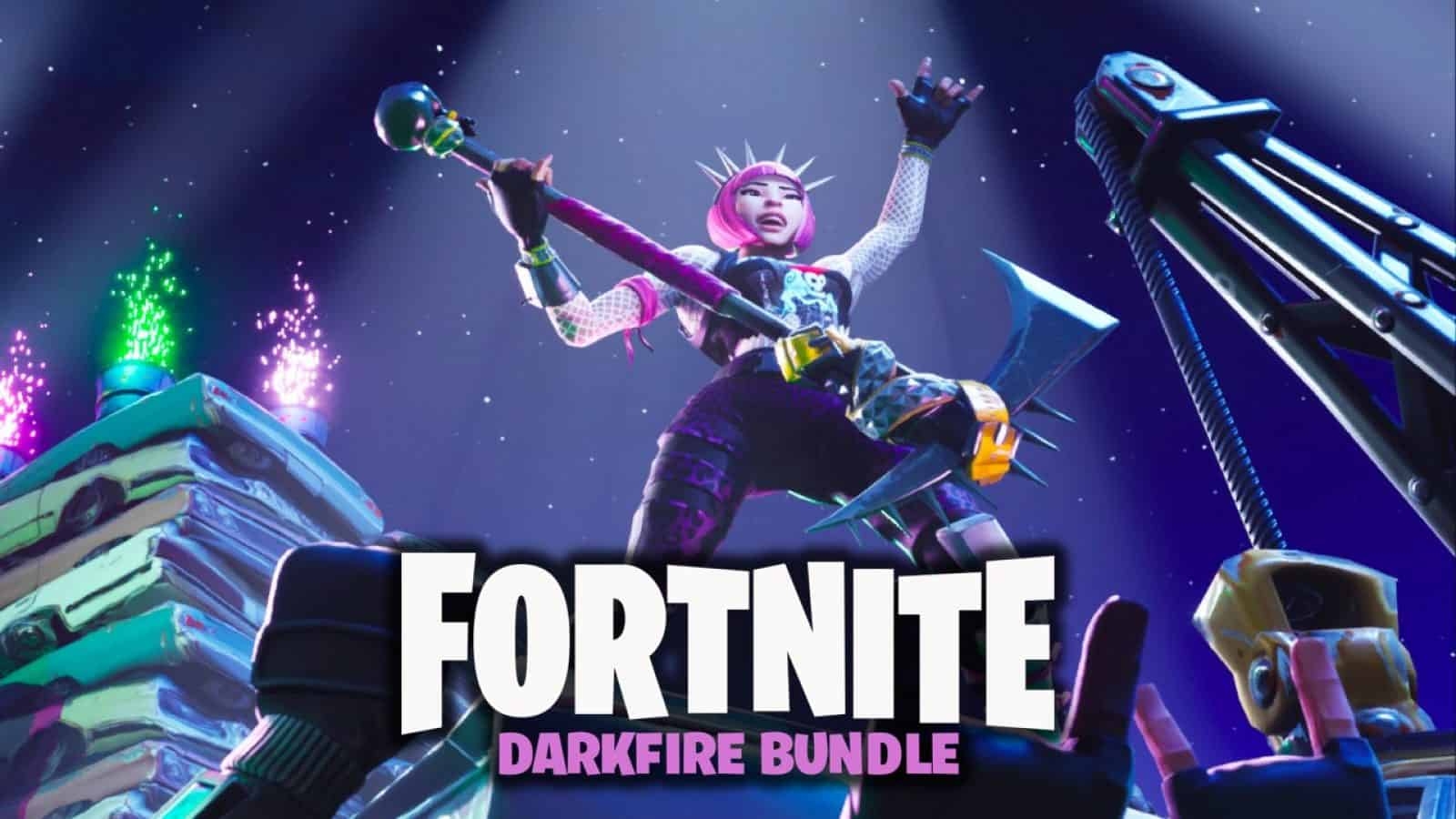 Fortnite Darkfire Bundle Nintendo Switch Battle Royale Darkfire