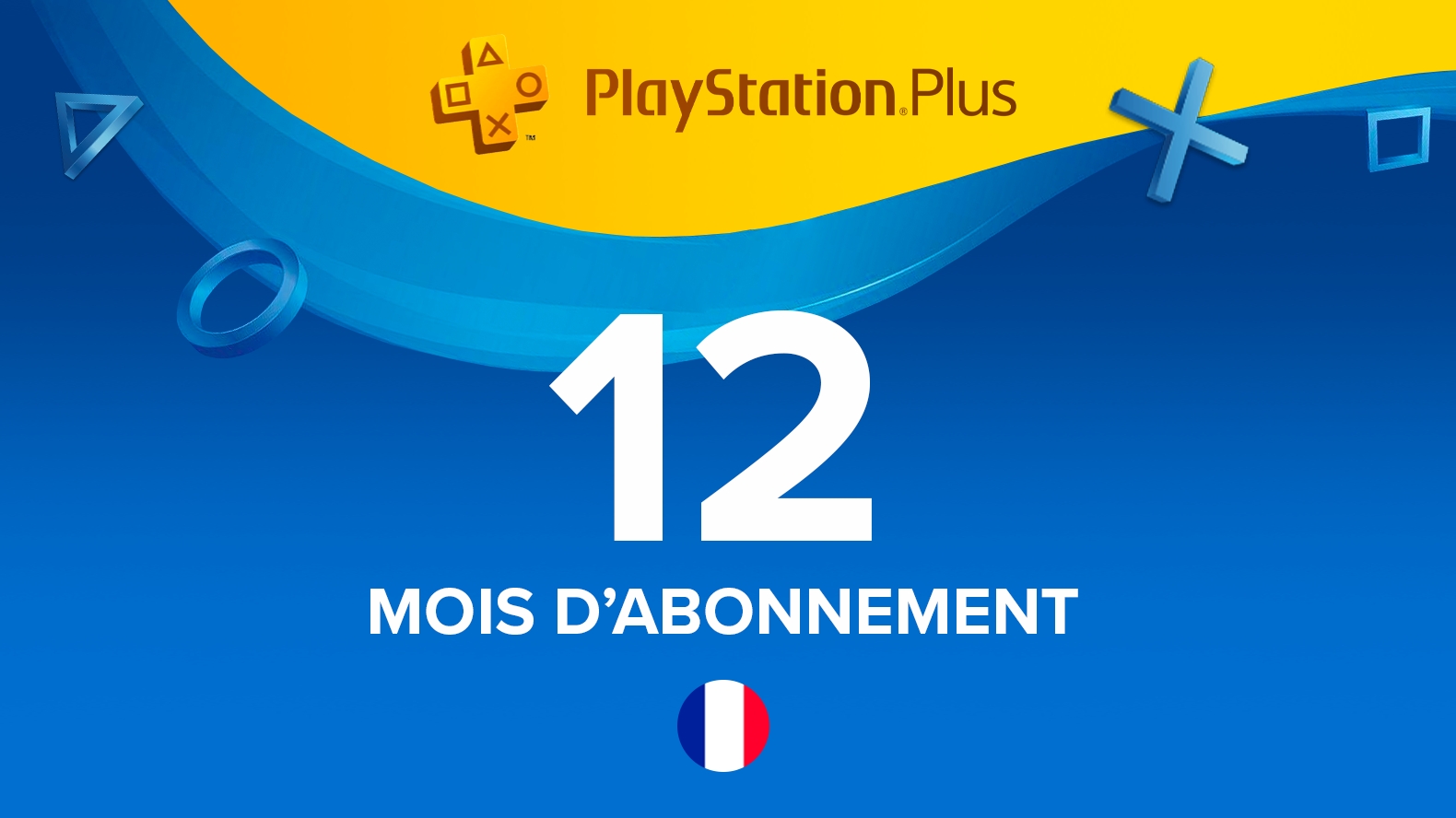 Abonnement à l'adhésion Playstation Plus 12 mois Mauritius