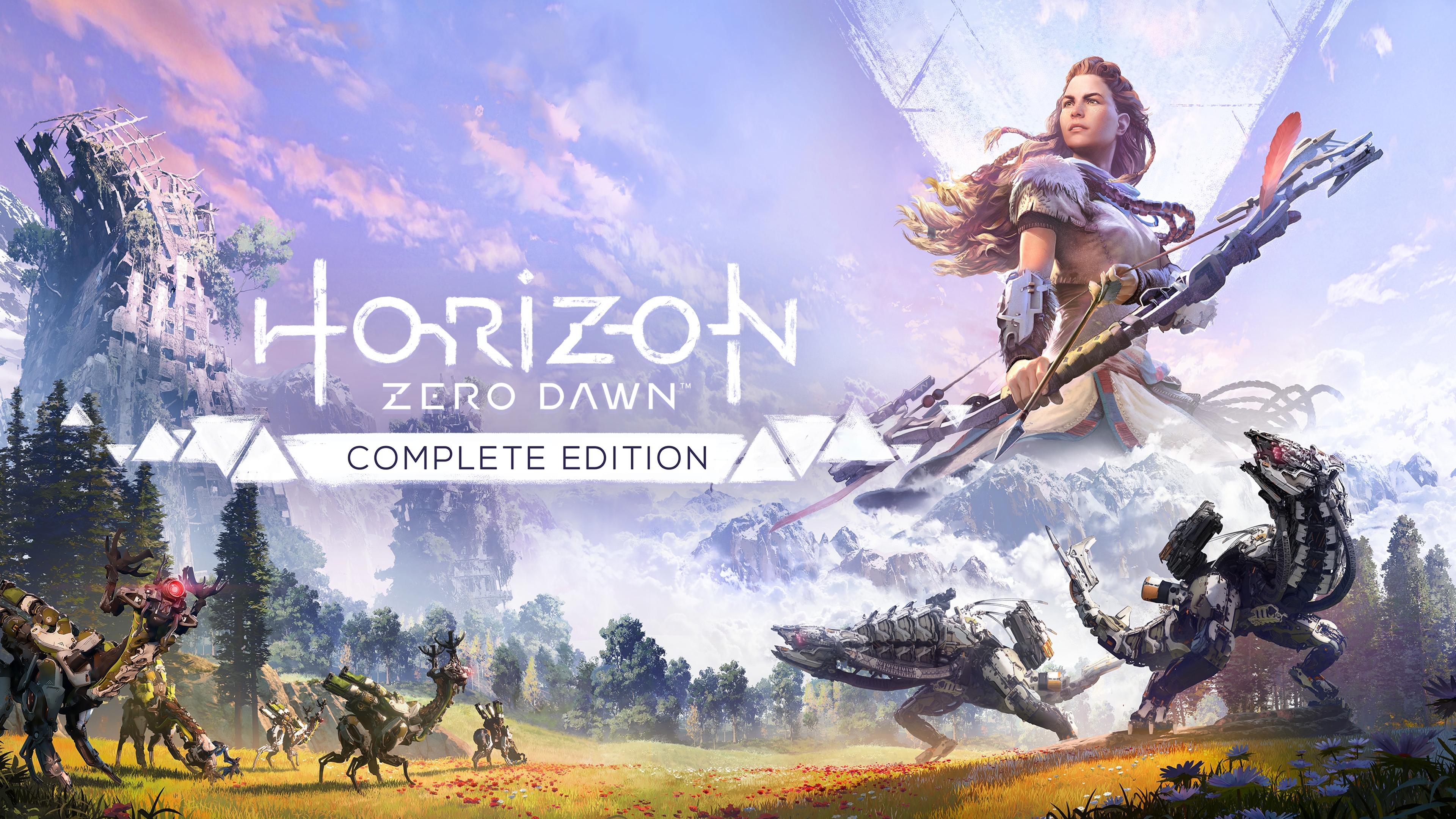 Horizon Zero Dawn - Epic High Action Combat & Free Roam Gameplay 4K 