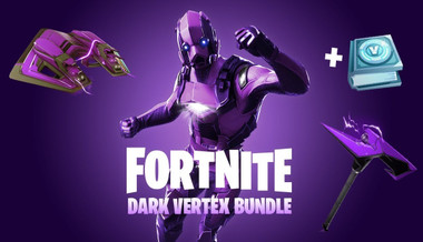 Fortnite Dark Vertex Outfit + 500 V Bucks Xbox ONE