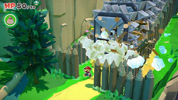 Paper Mario: The Origami King screenshot 1